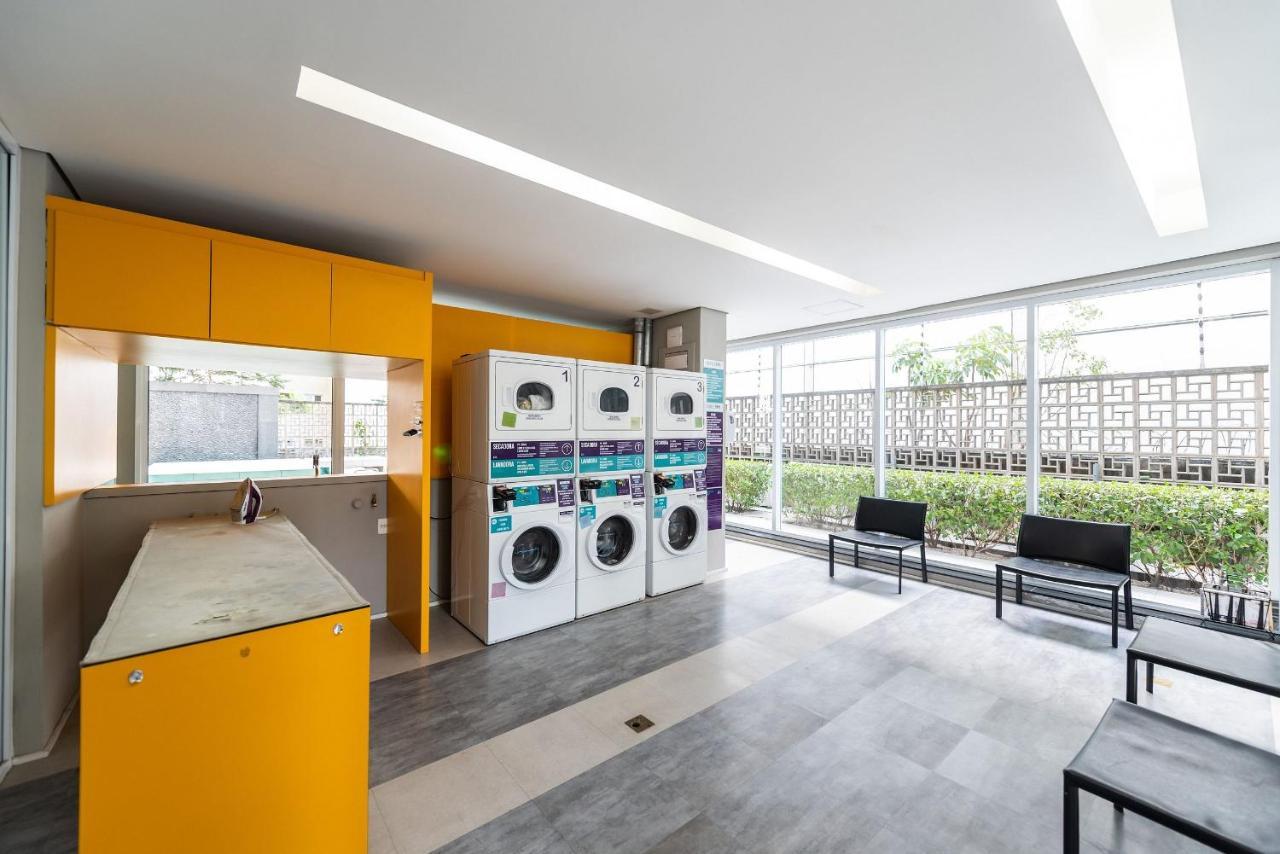 Vu3 Espaco Confortavel C/ Vaga Prox. Allianz São Paulo Kültér fotó