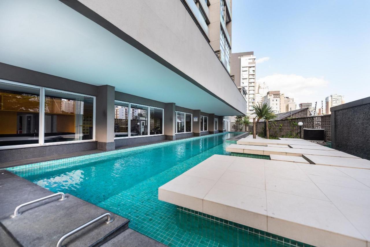Vu3 Espaco Confortavel C/ Vaga Prox. Allianz São Paulo Kültér fotó